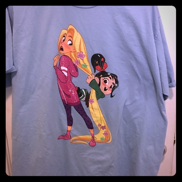 Disney Tops - Disney T-shirt (Tangled & Wreck-It-Ralph)